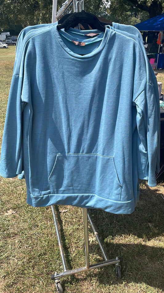 Long Sleeve French Terry Sweatshirt