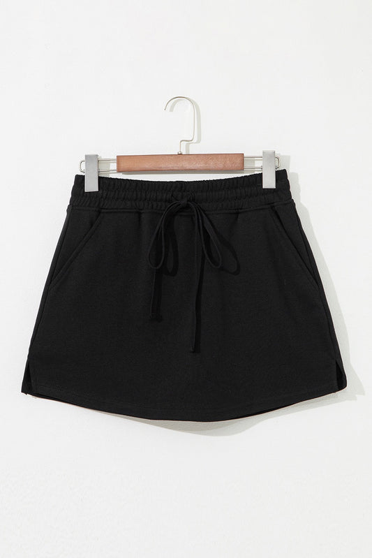 Black Casual Skort RTS