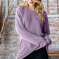 Heimish Full Size Round Neck Dropped Shoulder Blouse
