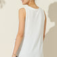 Ninexis Round Neck Button Side Tank