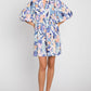 GeeGee Floral Print Mini Dress