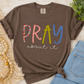Floral Patchwork Pray About It Tee.