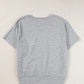 USA Notched Short Sleeve T-Shirt