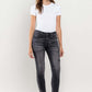 Lovervet Raw Hem Cropped Skinny Jeans