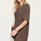 Basic Bae Full Size V-Neck Drop Shoulder T-Shirt and Shorts Set