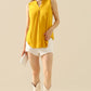 Ninexis Full Size Notched Sleeveless Top