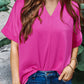 Pink Silky Dolman