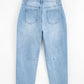 High Rise Barrel Jeans FB