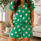 Polka Dot Shortie Set