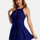 Grecian Neck One-Piece Swimwear