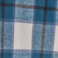 Double Take Full Size Plaid Button Up Lapel Collar Coat