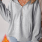 Monogram Fleece Lined Half Zip Pullover