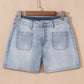 Light Wash High Rise Denim