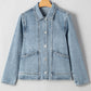 Scallop Pocket Denim Jacket
