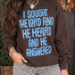 Polka Dot Slogan Sweatshirt
