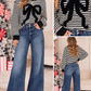 Blue Acid Wash Jeans (Light or Dark Wash)