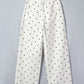 Polka Dot Scalloped Jeans