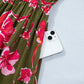 Green Floral Maxi Dress RTS