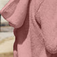 Full Size Teddy Hooded Jacket with Pockets