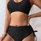 Scoop Neck Wide Strap Bikini Set