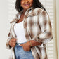 Plaid Dropped Shoulder Shirt