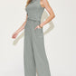 Basic Bae Full Size Ribbed Tank and Wide Leg Pants Set