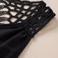 Openwork V-Neck Tank