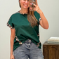 Leopard Trim Shirt