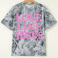 Pink Camo Jesus PLUS Top