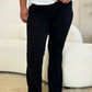 Zenana Full Size High Waist Wide Waistband Bootcut Active Pants