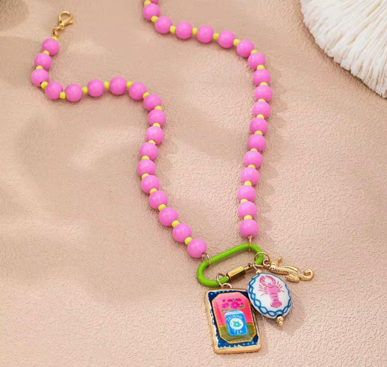 Charm Coastal Beach Necklace RTS