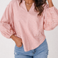 Light Pink Batwing Blouse
