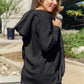 Full Size Teddy Hooded Jacket with Pockets