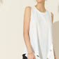 Ninexis Round Neck Button Side Tank