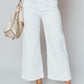 White Pearl Side Seam Jean