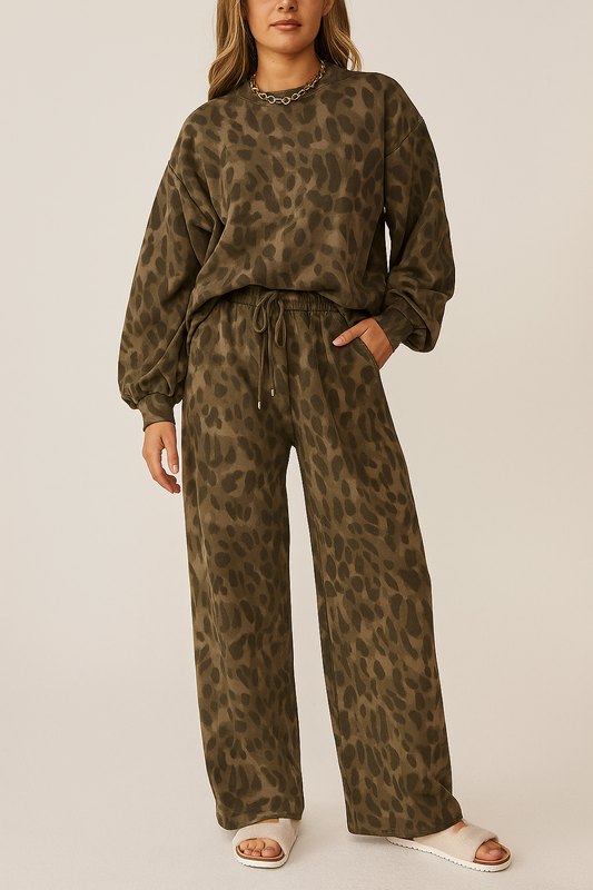 Leopard Patchwork Set