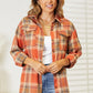 Plaid Dropped Shoulder Shirt