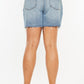 Kancan Full Size Raw Hem High Waist Denim Shorts