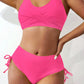Scoop Neck Wide Strap Bikini Set
