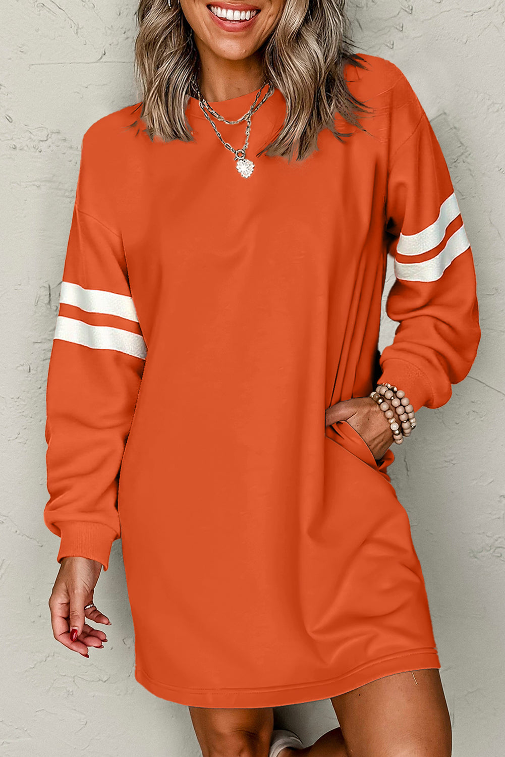 Varsity Dress *MULTIPLE COLORS*