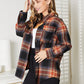 Plaid Dropped Shoulder Shirt