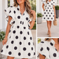 Polka Dot Print Loose Dress RTS