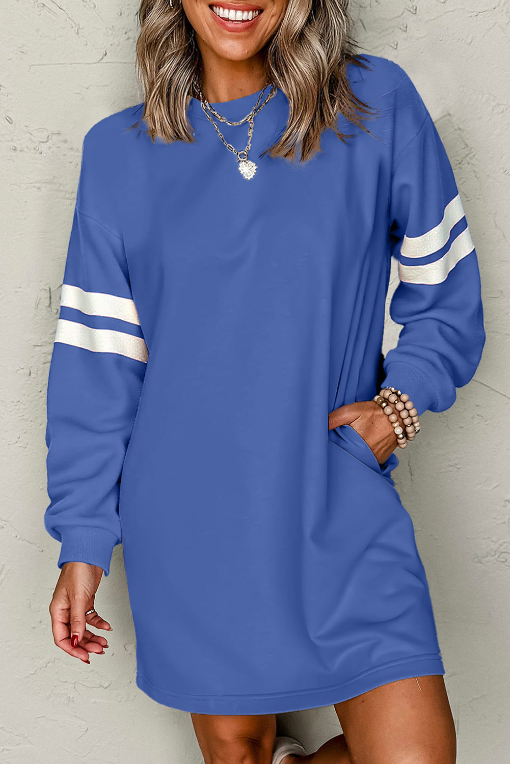 Varsity Dress *MULTIPLE COLORS*