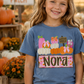 Youth Girl Custom Pumpkin Patch Tee.
