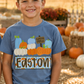 Youth Boy Custom Pumpkin Patch Tee.