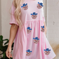 Pink Disco Patriotic Dress RTS