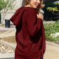 Full Size Teddy Hooded Jacket with Pockets
