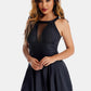 Grecian Neck One-Piece Swimwear