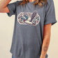 Gray Western Camo Top