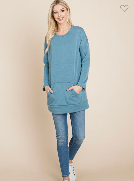 Long Sleeve French Terry Sweatshirt